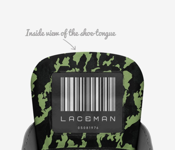LACEMAN custom made in Italy shoes by Alan Walton | Tongue view