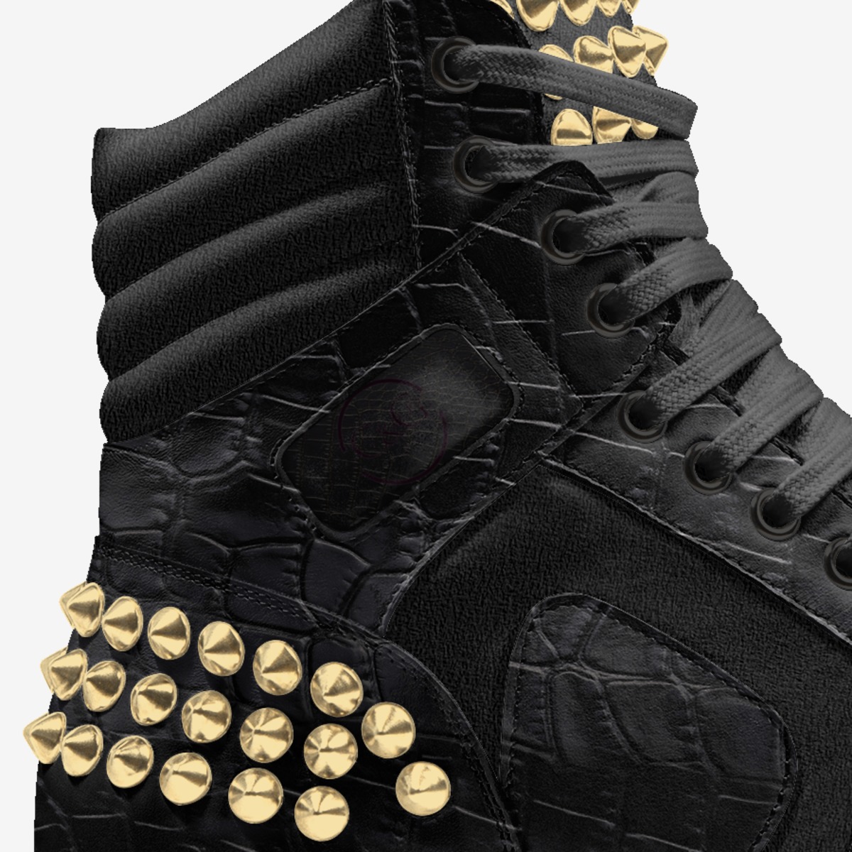 DARK PHANTOM custom made in Italy shoes by C&g Coben&gio | Detail view