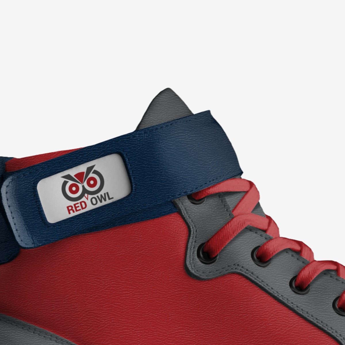 RED OWL_agency custom made in Italy shoes by Agency Aliveshoes | Detail view