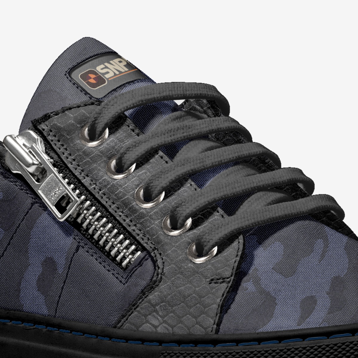 Le Silence Cache custom made in Italy shoes by Starbuckcag Swashbuckler | Detail view