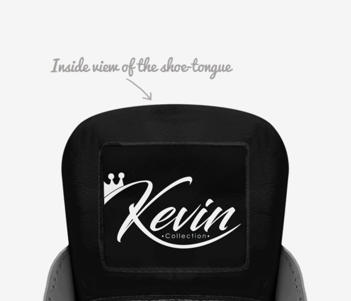 High Rollerz custom made in Italy shoes by Kevin Collection | Tongue view