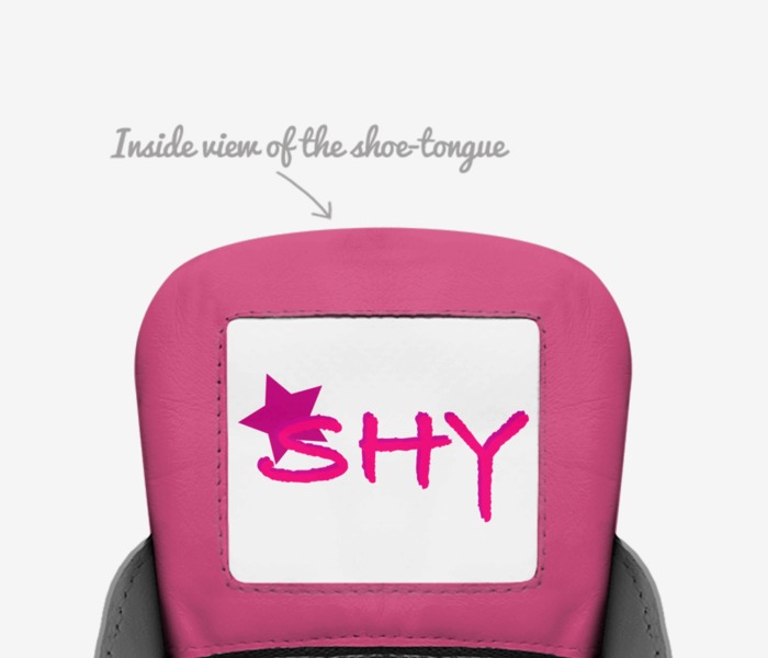 SHY custom made in Italy shoes by Ray Kolinski | Tongue view