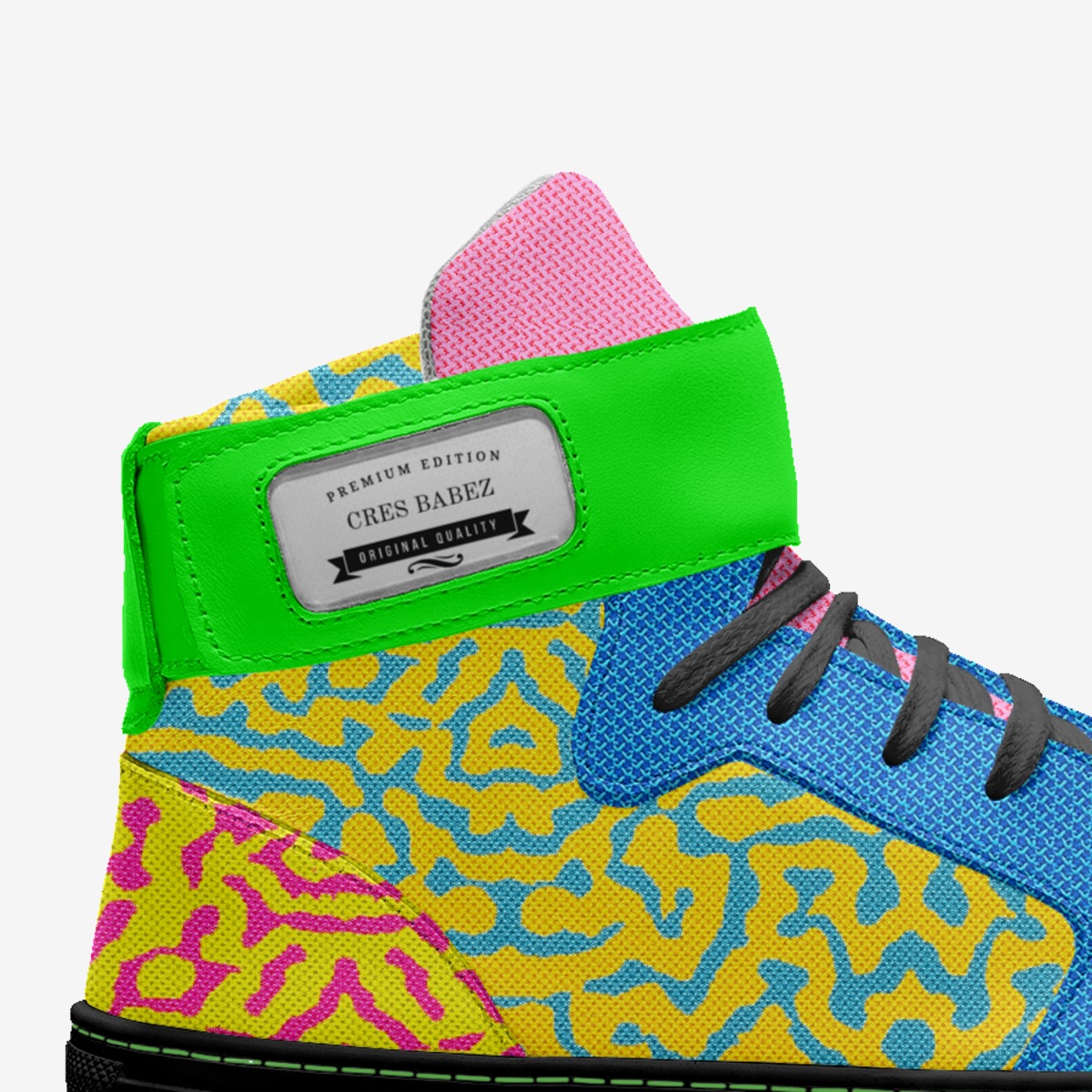 CRES BABEZ custom made in Italy shoes by Marjorie Cleveland | Detail view