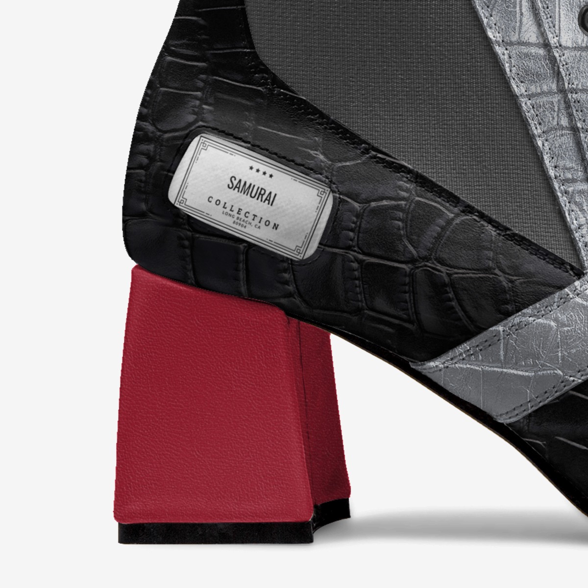 Samurai  custom made in Italy shoes by Risa Tsuki | Detail view