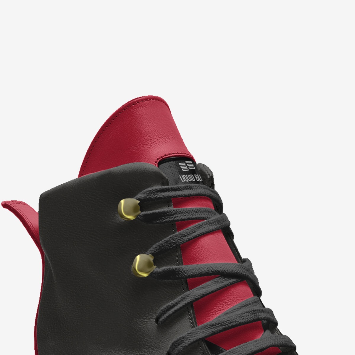 Liquid Blox custom made in Italy shoes by Punk Happy™️ | Detail view