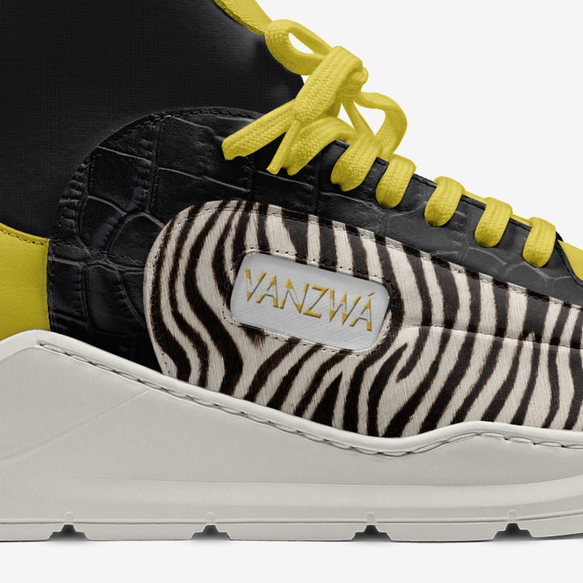 Vanzwá custom made in Italy shoes by Michael vanzandt | Detail view