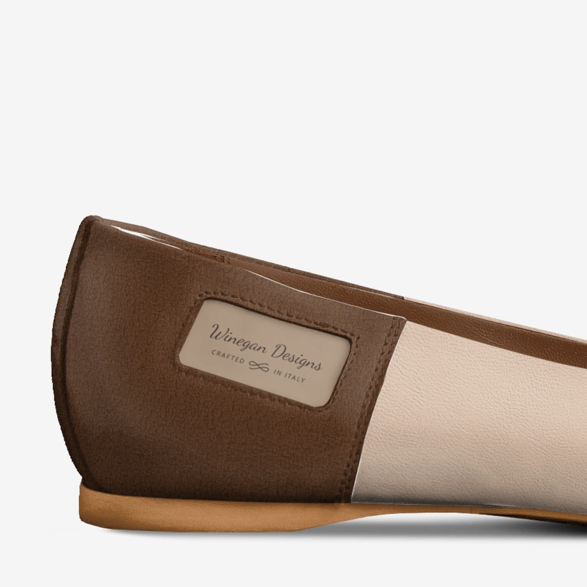 Abstrak Beauty custom made in Italy shoes by Ryan Winegan | Detail view