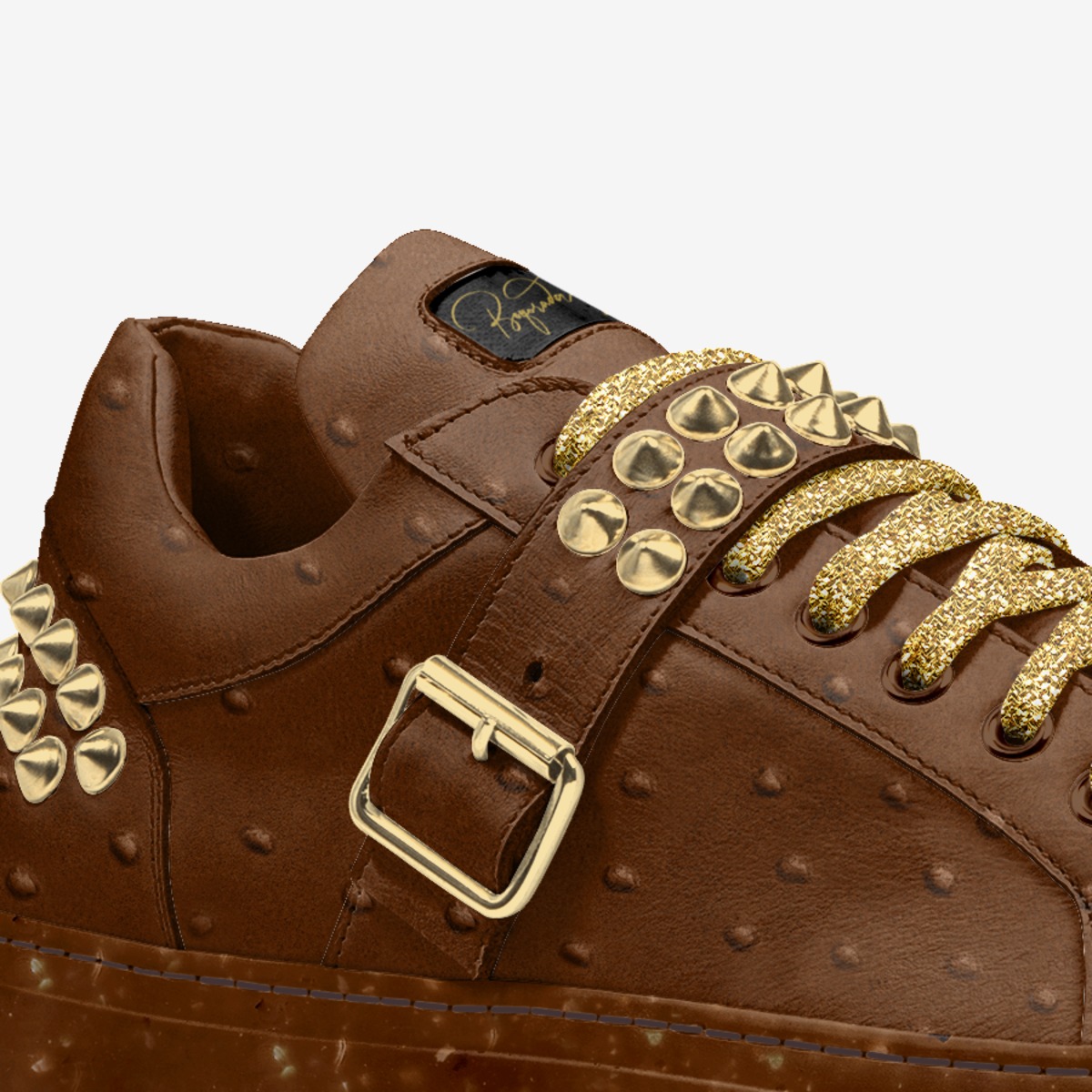 Kulu KoKoleKa custom made in Italy shoes by Selena A Razo Bell | Detail view