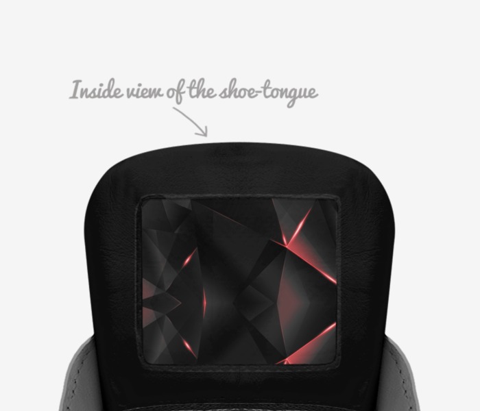 CD MAX  custom made in Italy shoes by Catina Dugger | Tongue view