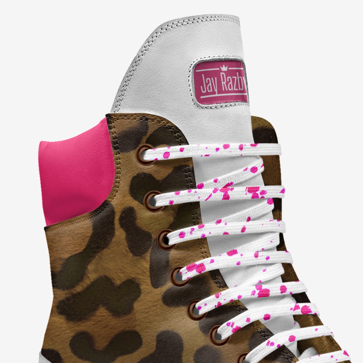 Jay Razby  custom made in Italy shoes by Jay Rock | Detail view
