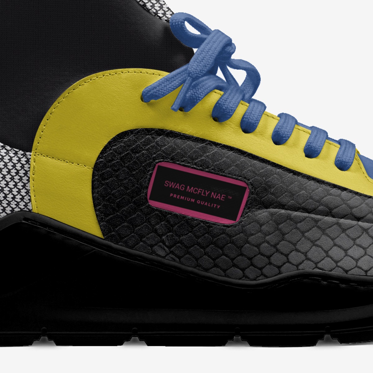 Swag McFly NAE ™️ custom made in Italy shoes by Rechard R Newman | Detail view