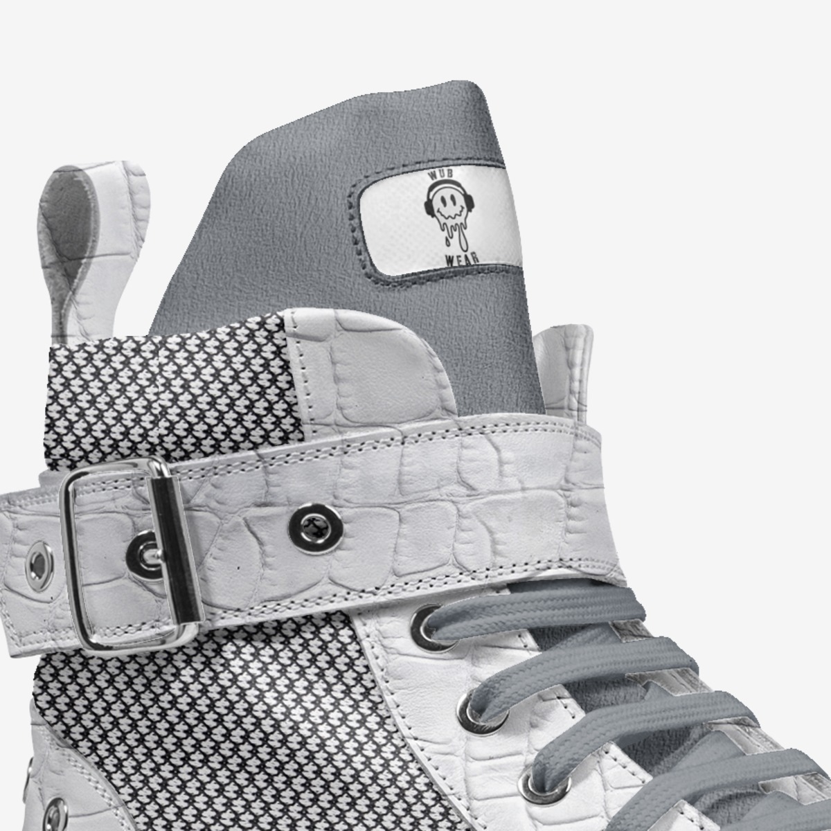 Sol-Glo 1's custom made in Italy shoes by Anthony Anderson | Detail view