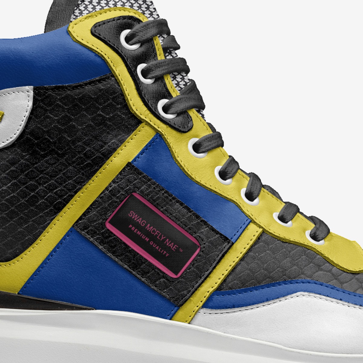 Swag McFly NAE ™️ custom made in Italy shoes by Rechard R Newman | Detail view