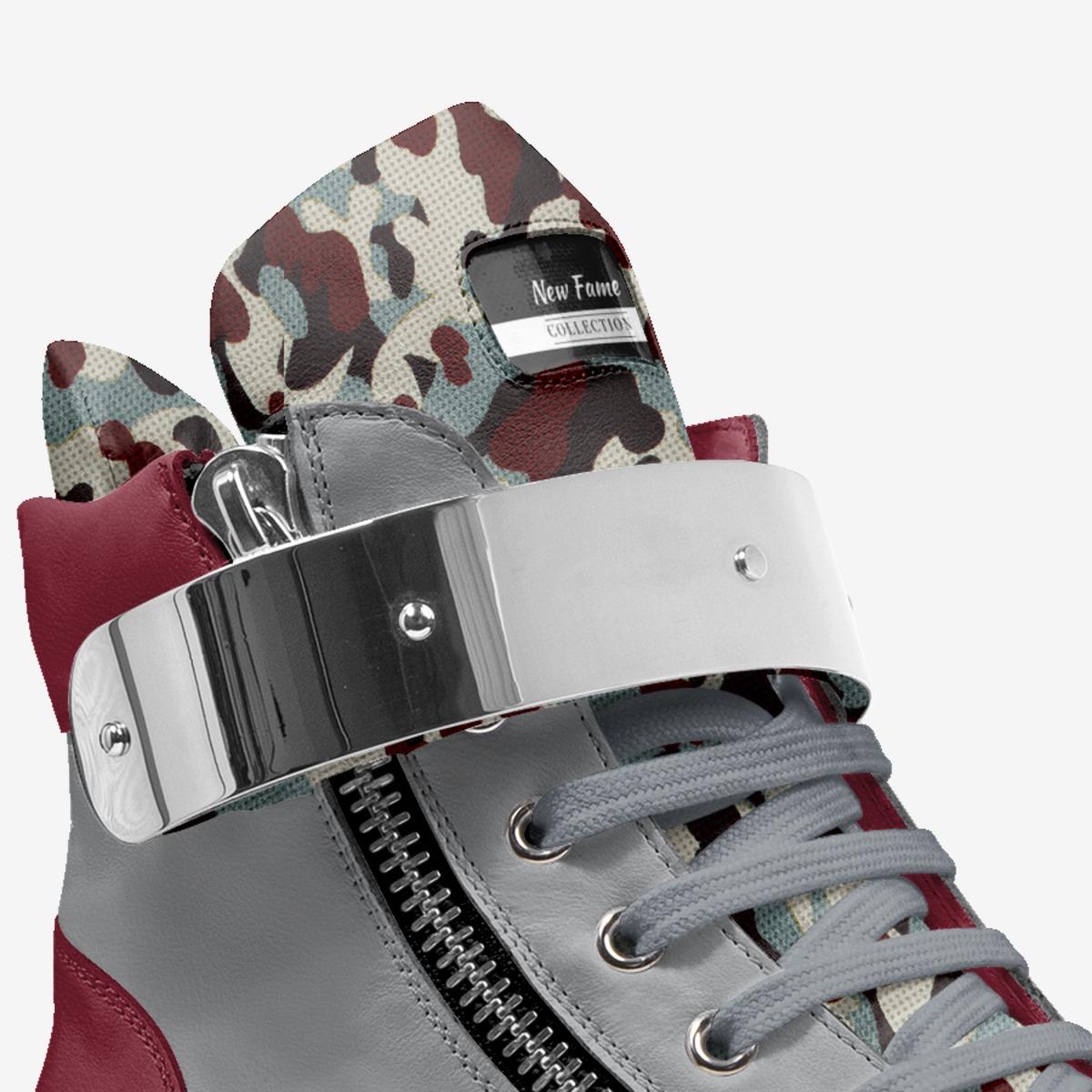 New Fame custom made in Italy shoes by Willie Walker | Detail view