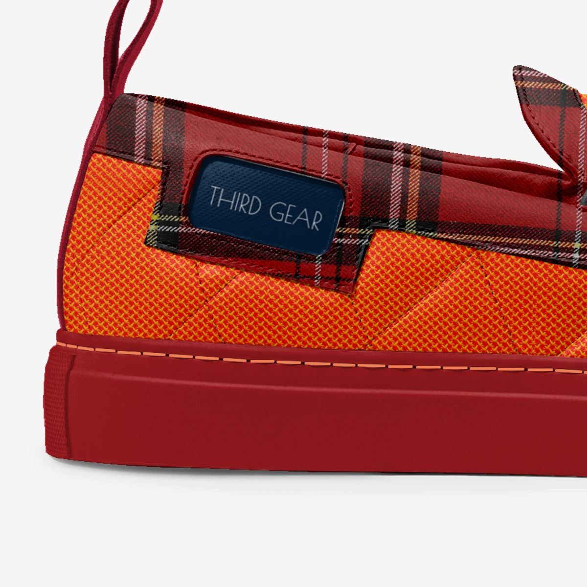 THiRD GEAR  ISLAND custom made in Italy shoes by David Mitchell | Detail view