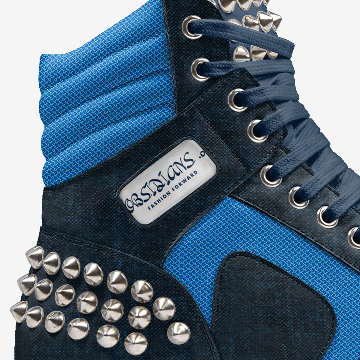 OBSIDIANS .0 custom made in Italy shoes by Monroe King | Detail view