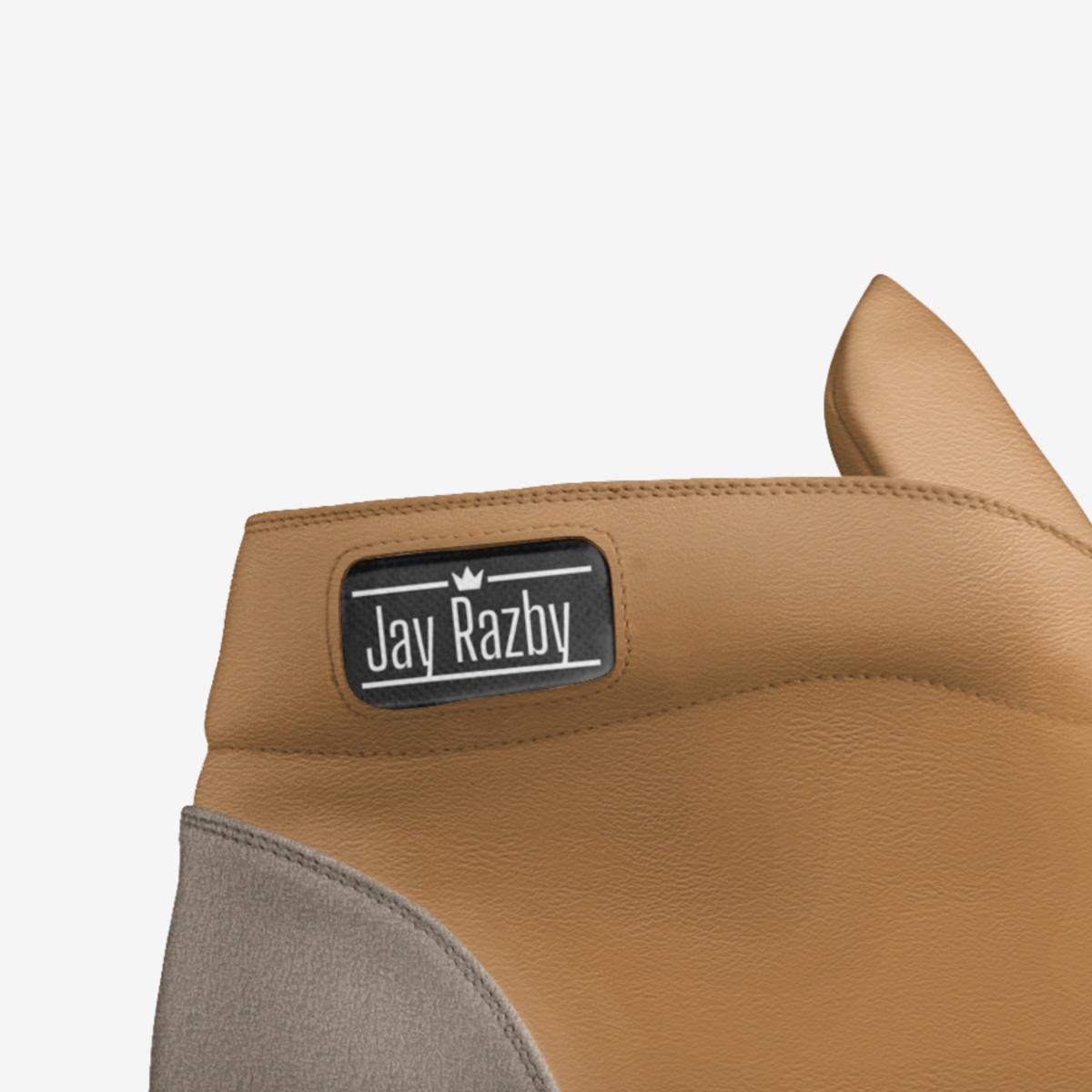 Jay Razby  custom made in Italy shoes by Jay Rock | Detail view