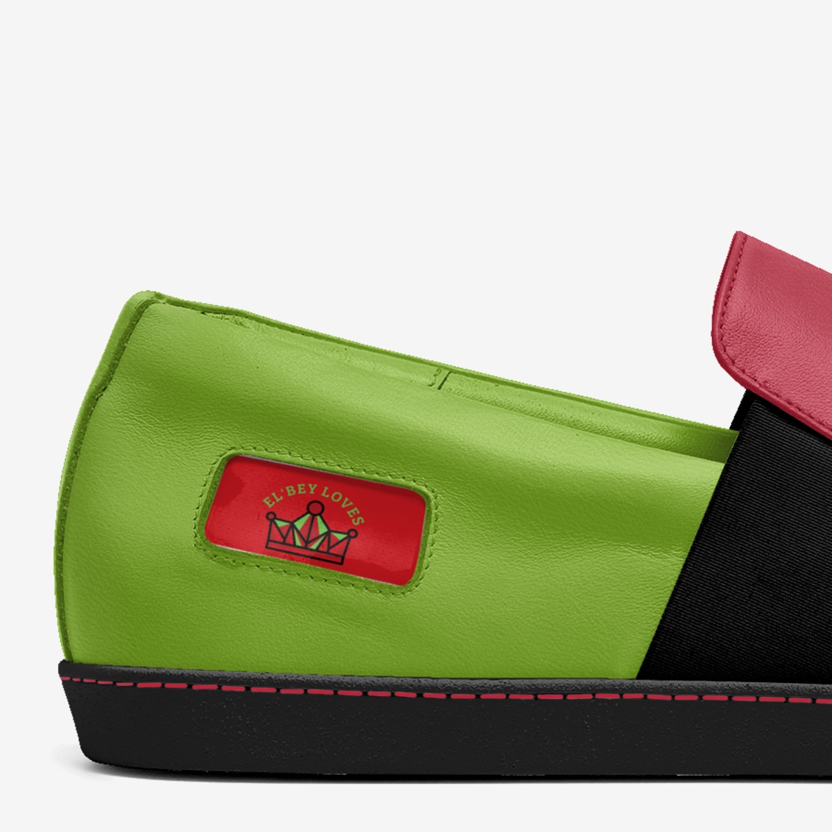 EL'BEY LOVES  custom made in Italy shoes by Tariq Bey | Detail view