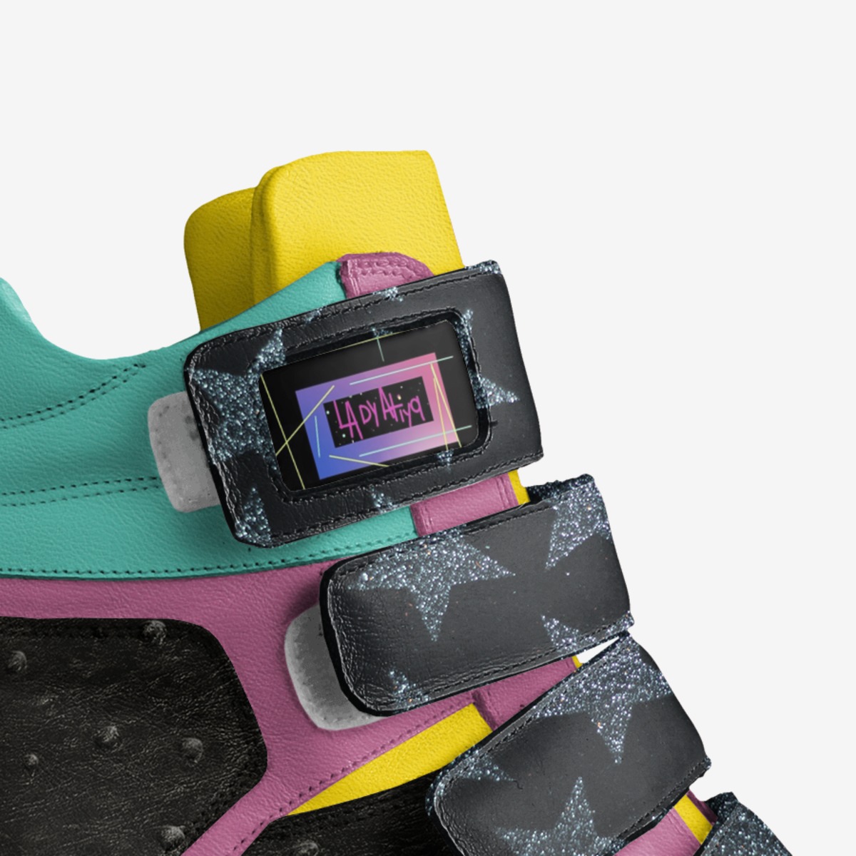 Girl In The Matrix custom made in Italy shoes by Andre Cleveland | Detail view