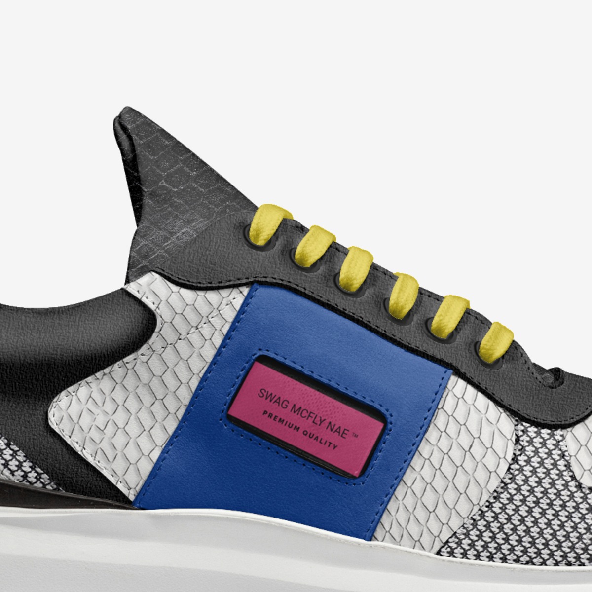 Swag McFly NAE ™️ custom made in Italy shoes by Rechard R Newman | Detail view