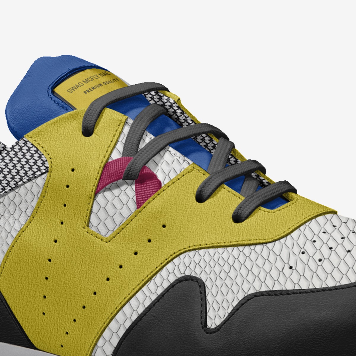 Swag McFly NAE ™️ custom made in Italy shoes by Rechard R Newman | Detail view