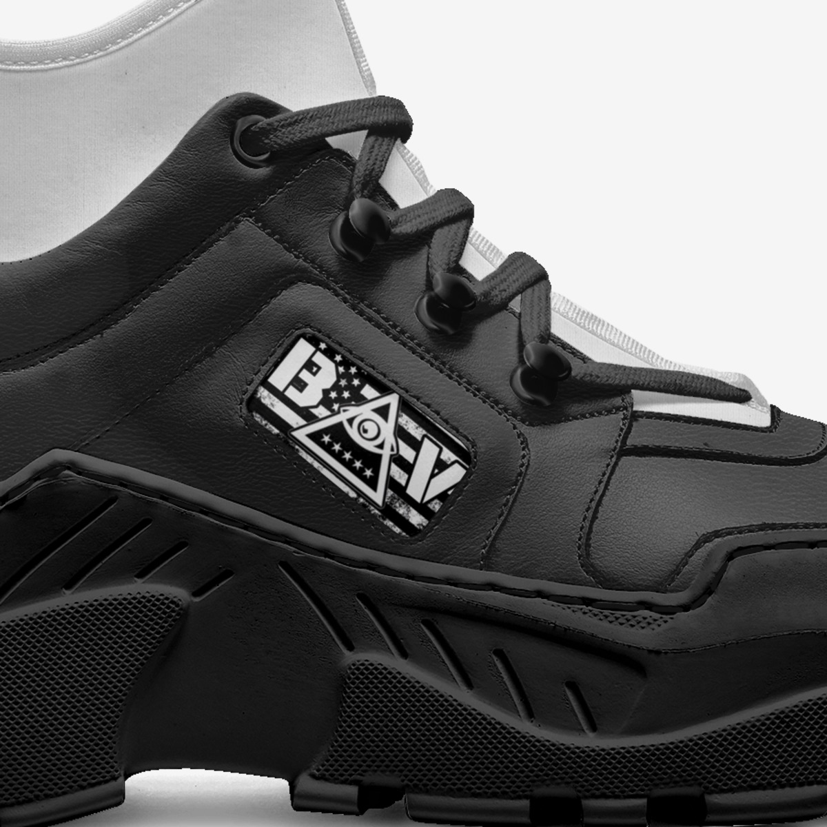 B.O.V custom made in Italy shoes by Redstar Mafia | Detail view