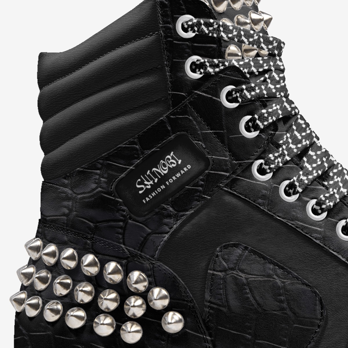 Mono Ami custom made in Italy shoes by Flaukowski | Detail view