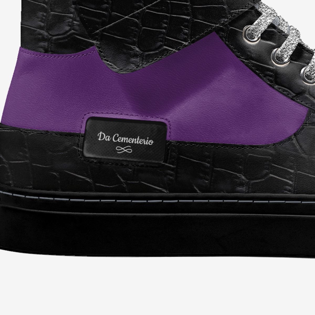 Da Cementerio custom made in Italy shoes by Ezili Air | Detail view