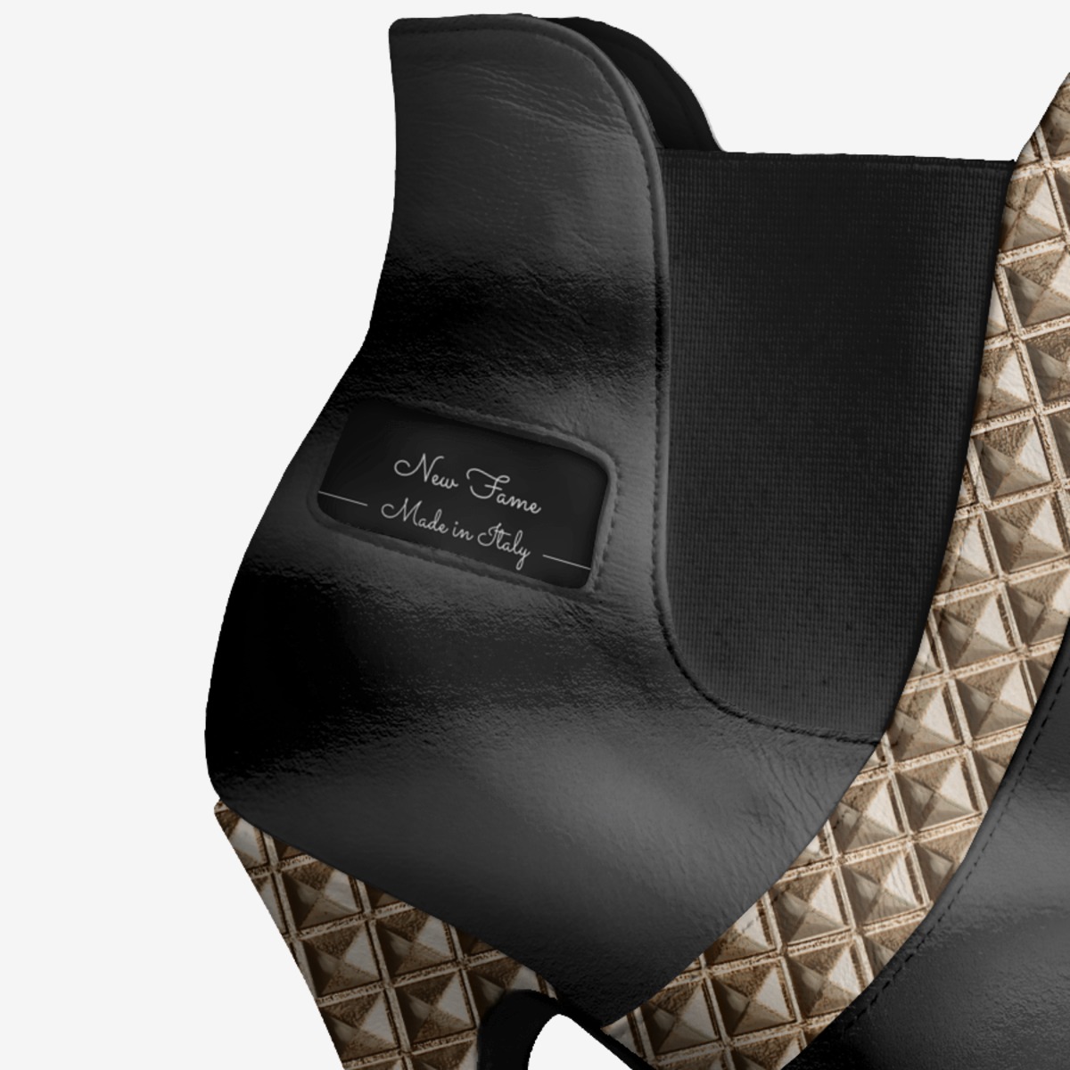 New Fame custom made in Italy shoes by Willie Walker | Detail view