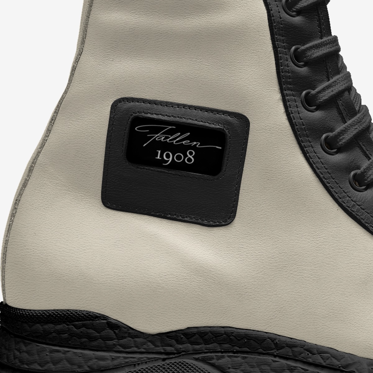 FALLEN 1908 custom made in Italy shoes by Redstar Mafia | Detail view