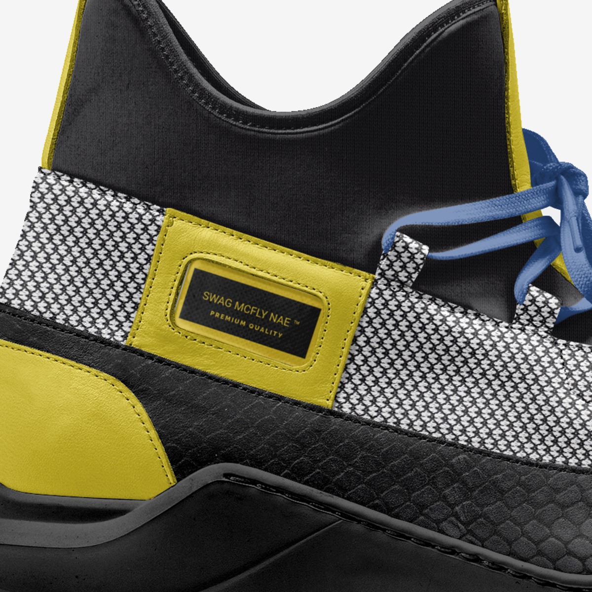 Swag McFly NAE ™️ custom made in Italy shoes by Rechard R Newman | Detail view