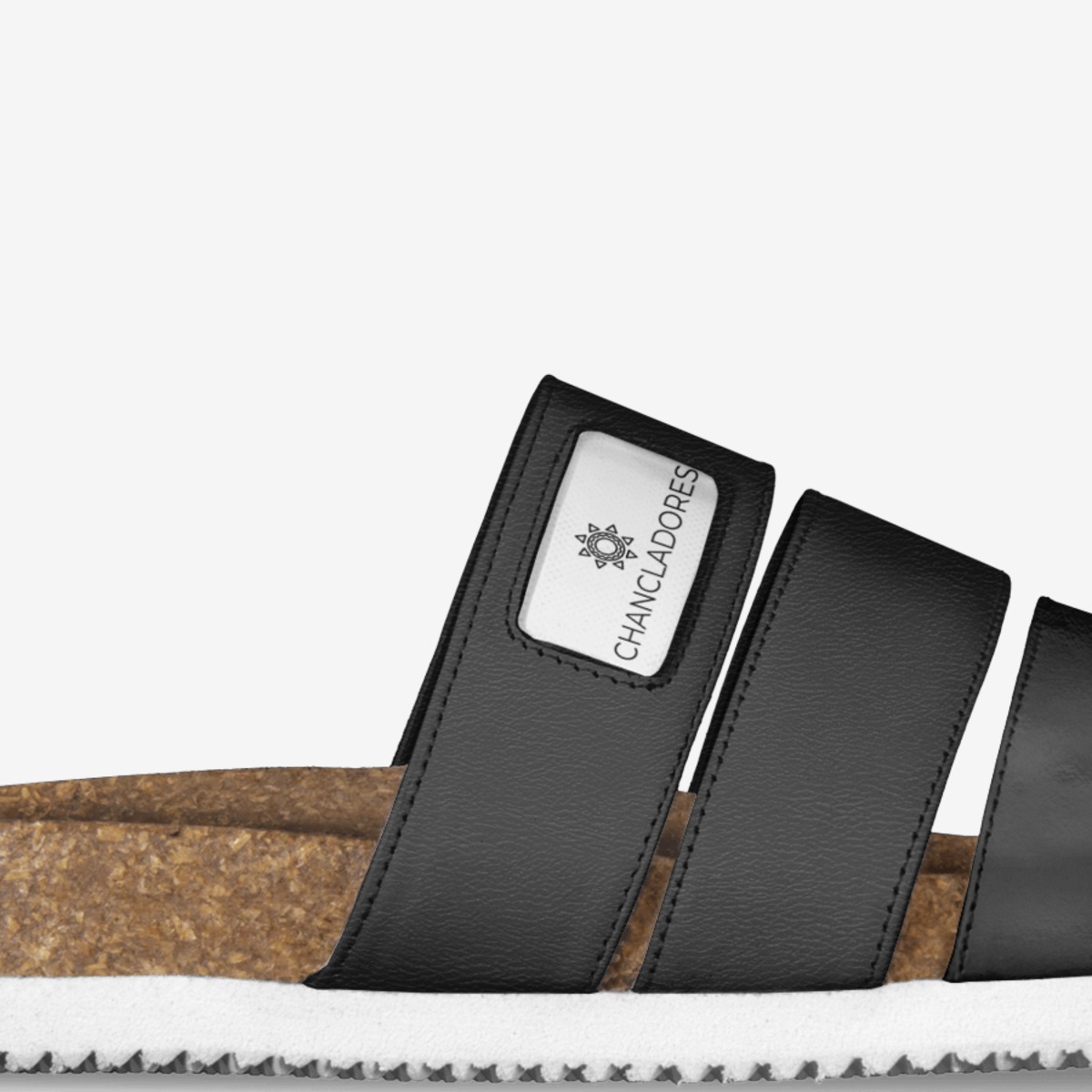Chancladores custom made in Italy shoes by Mateo De Salazar | Detail view