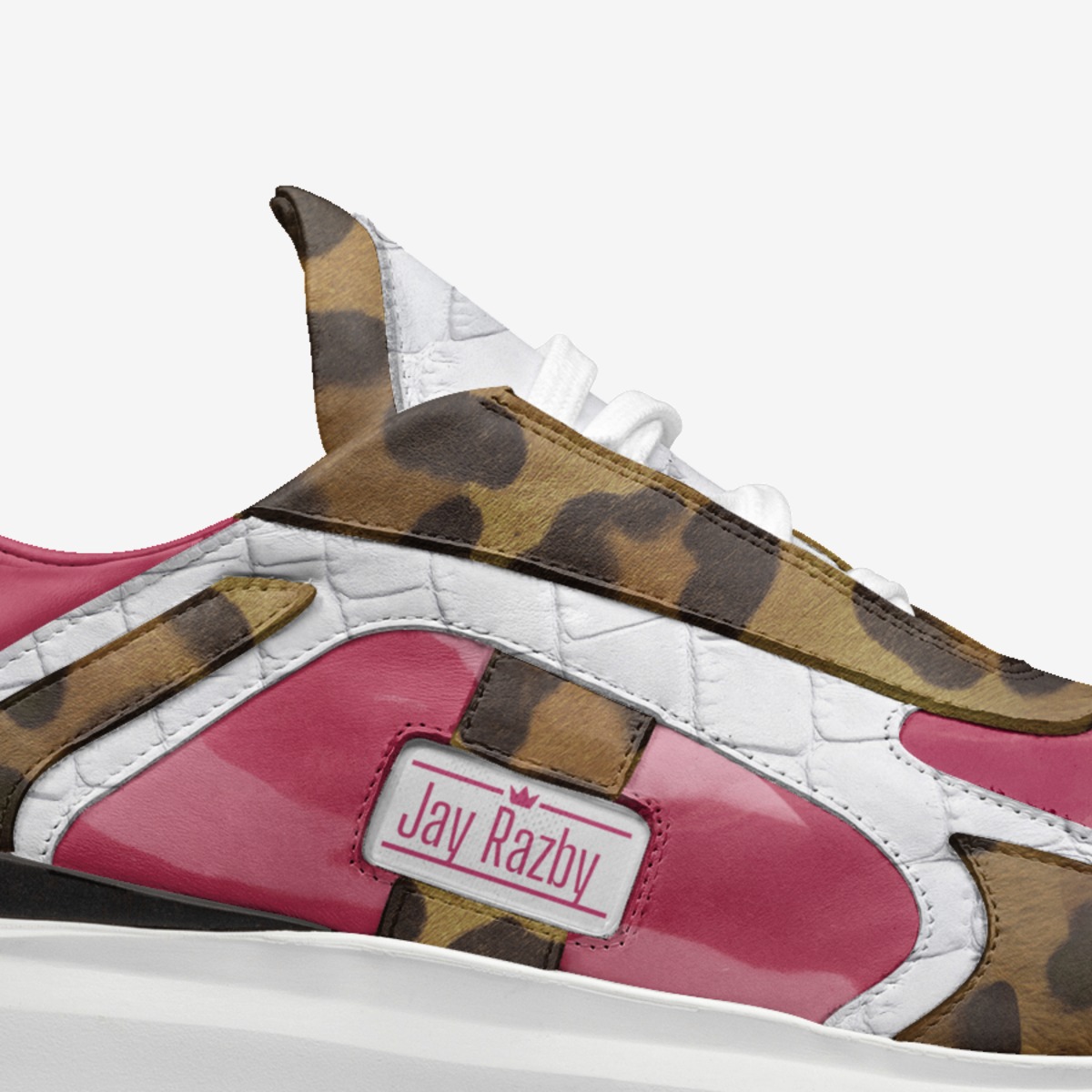 Jay Razby  custom made in Italy shoes by Jay Rock | Detail view