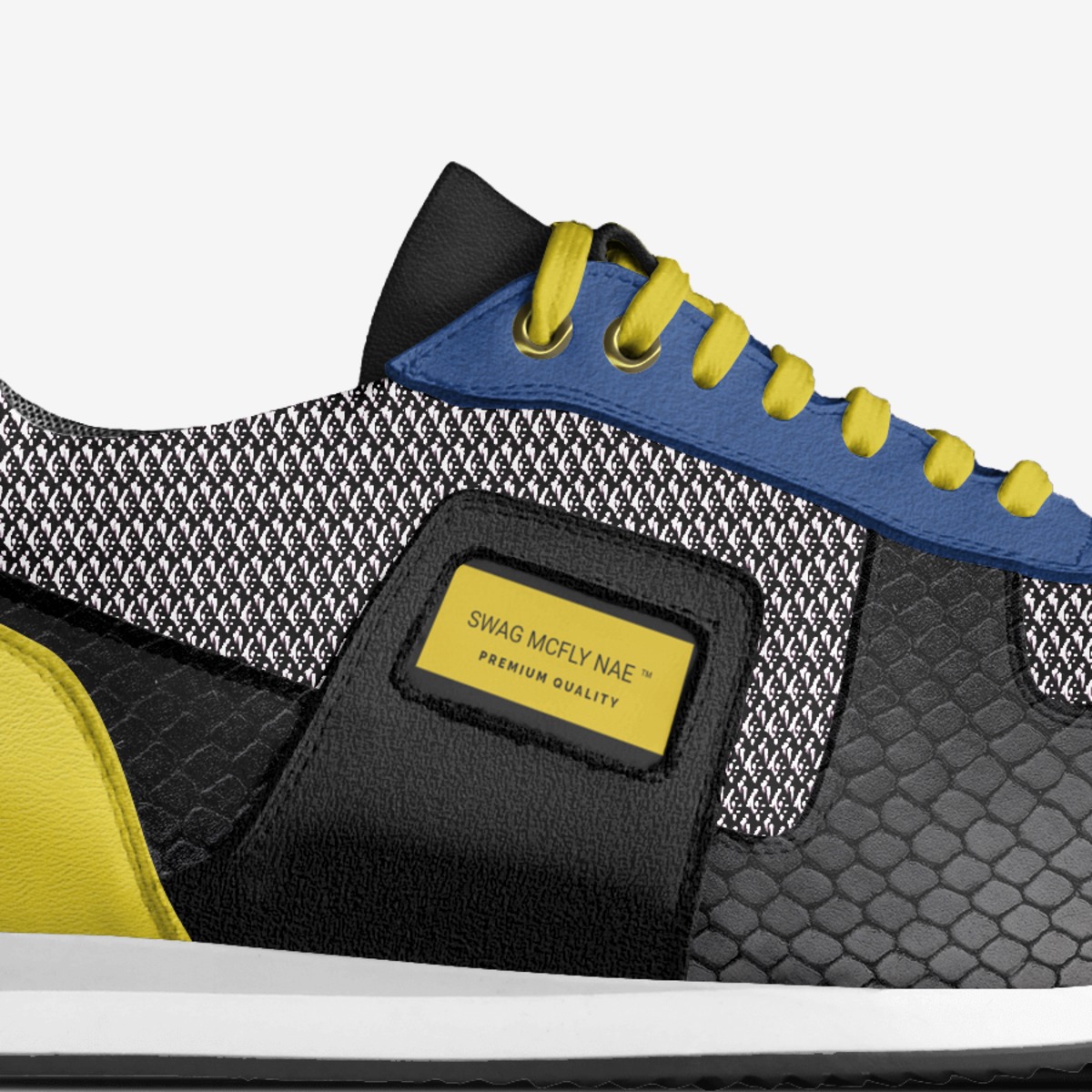 Swag McFly NAE ™️ custom made in Italy shoes by Rechard R Newman | Detail view