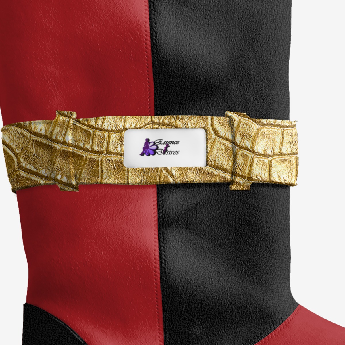 Sexy girl fashion custom made in Italy shoes by Sher-vawn Robinson | Detail view
