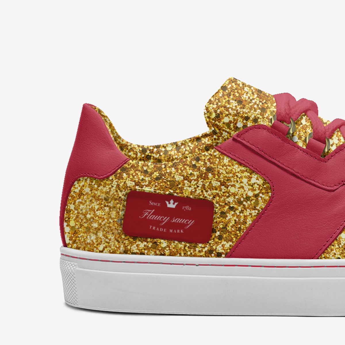 Flaucy saucy  custom made in Italy shoes by Ahshaki Gibson | Detail view