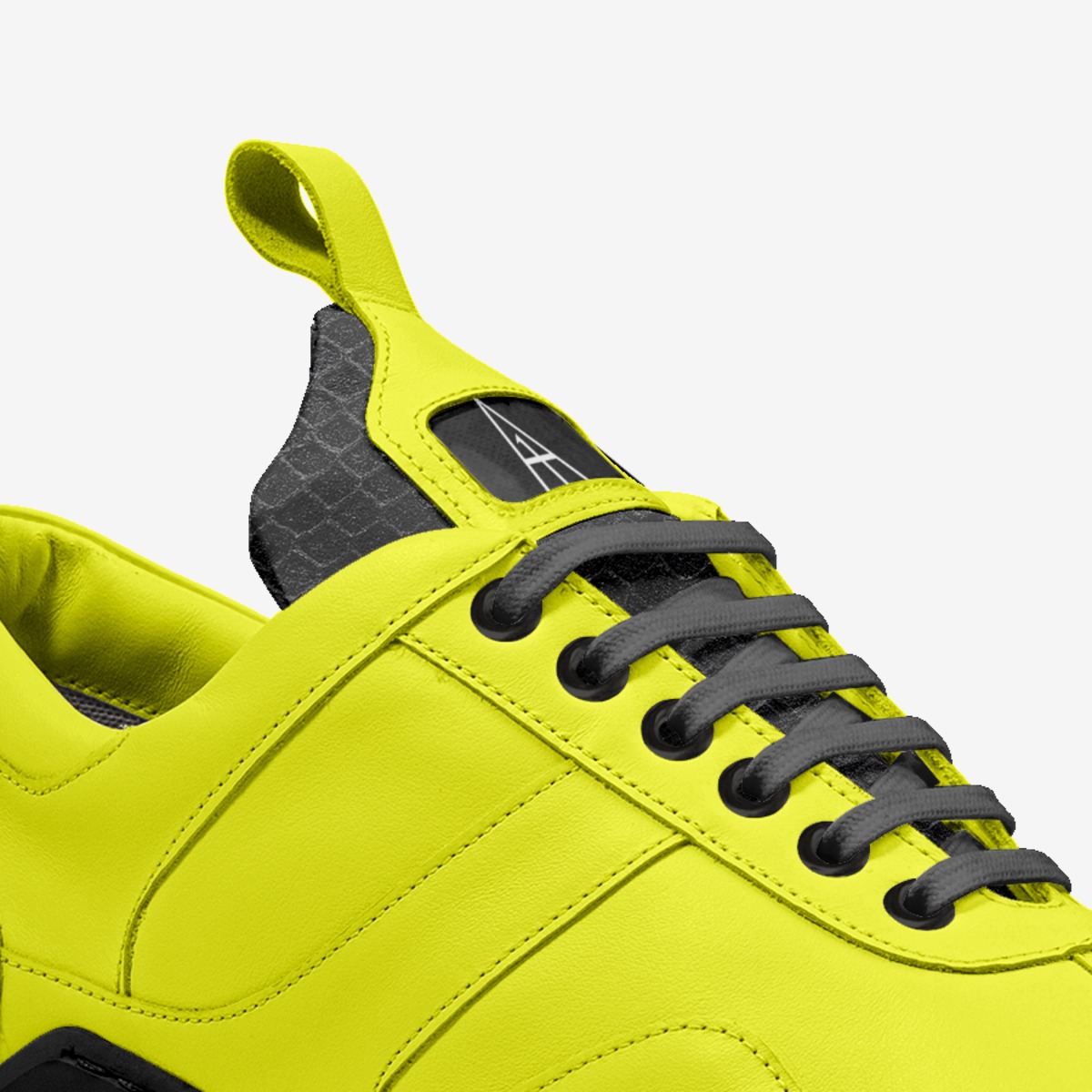 1TA7RUNNER custom made in Italy shoes by Rafael Castro | Detail view