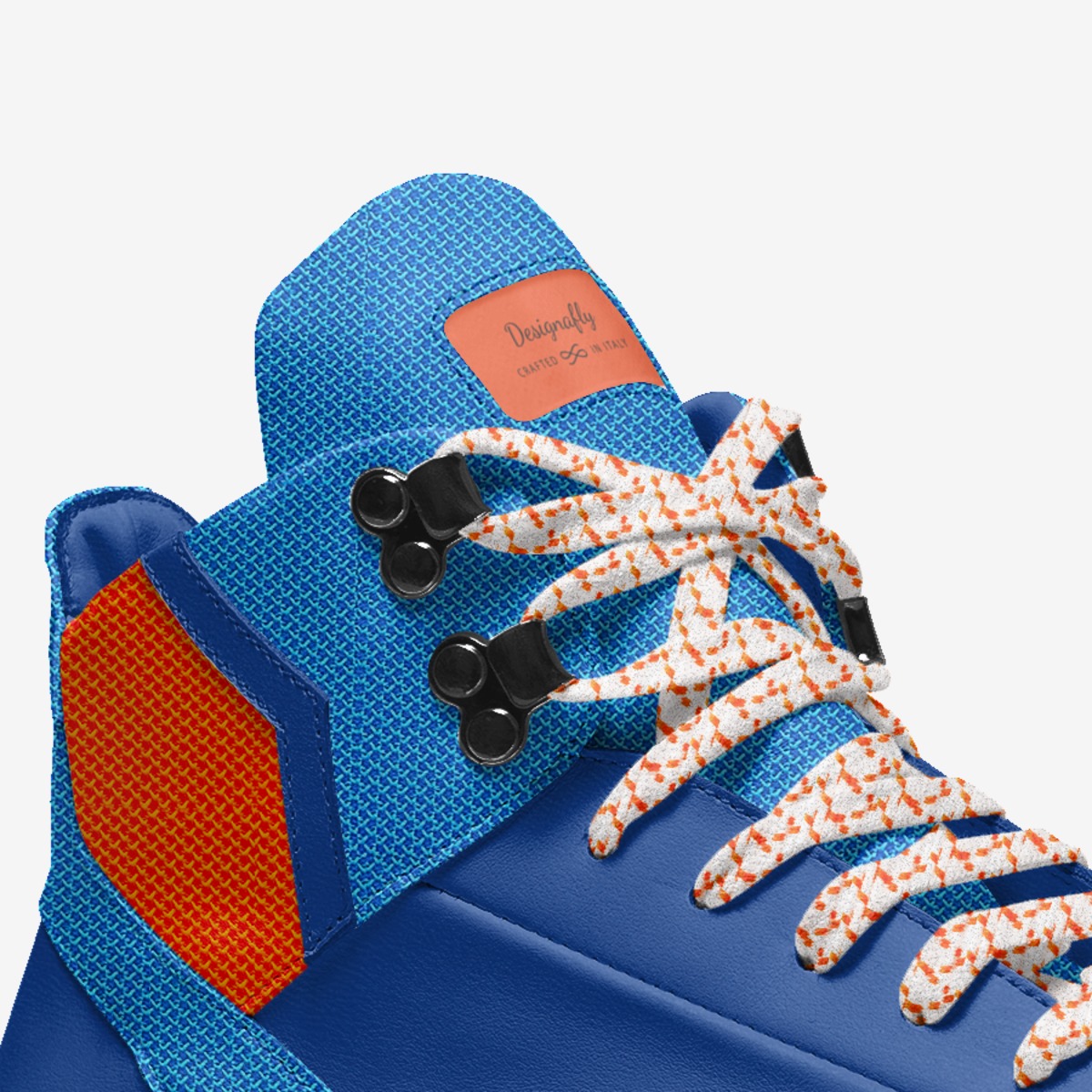 Designafly custom made in Italy shoes by Reynaldo Torres | Detail view