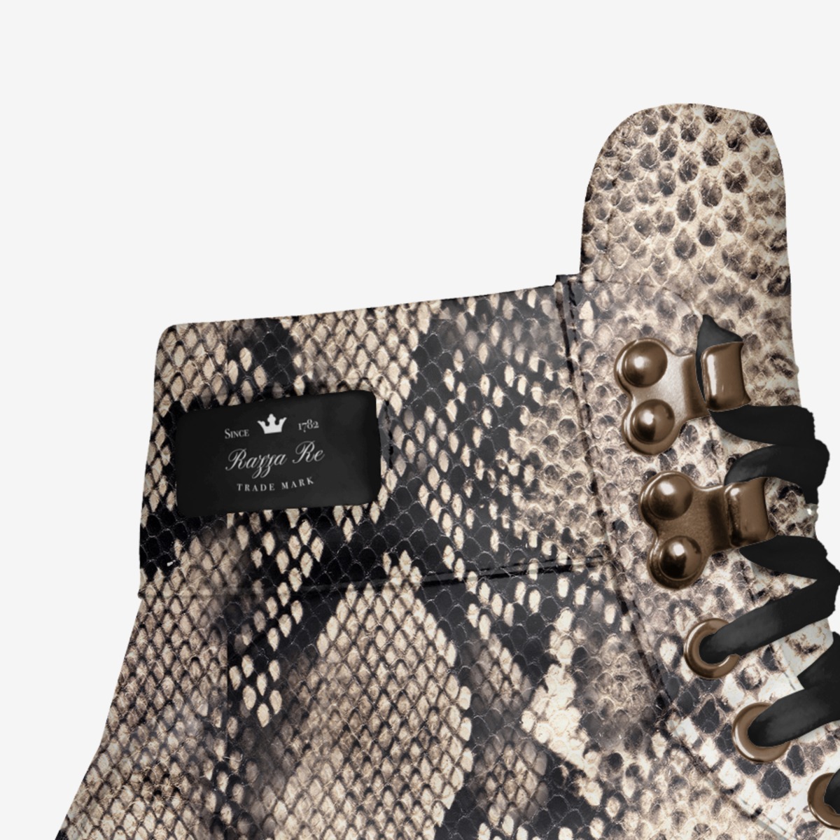 Razza Re custom made in Italy shoes by Rich King | Detail view