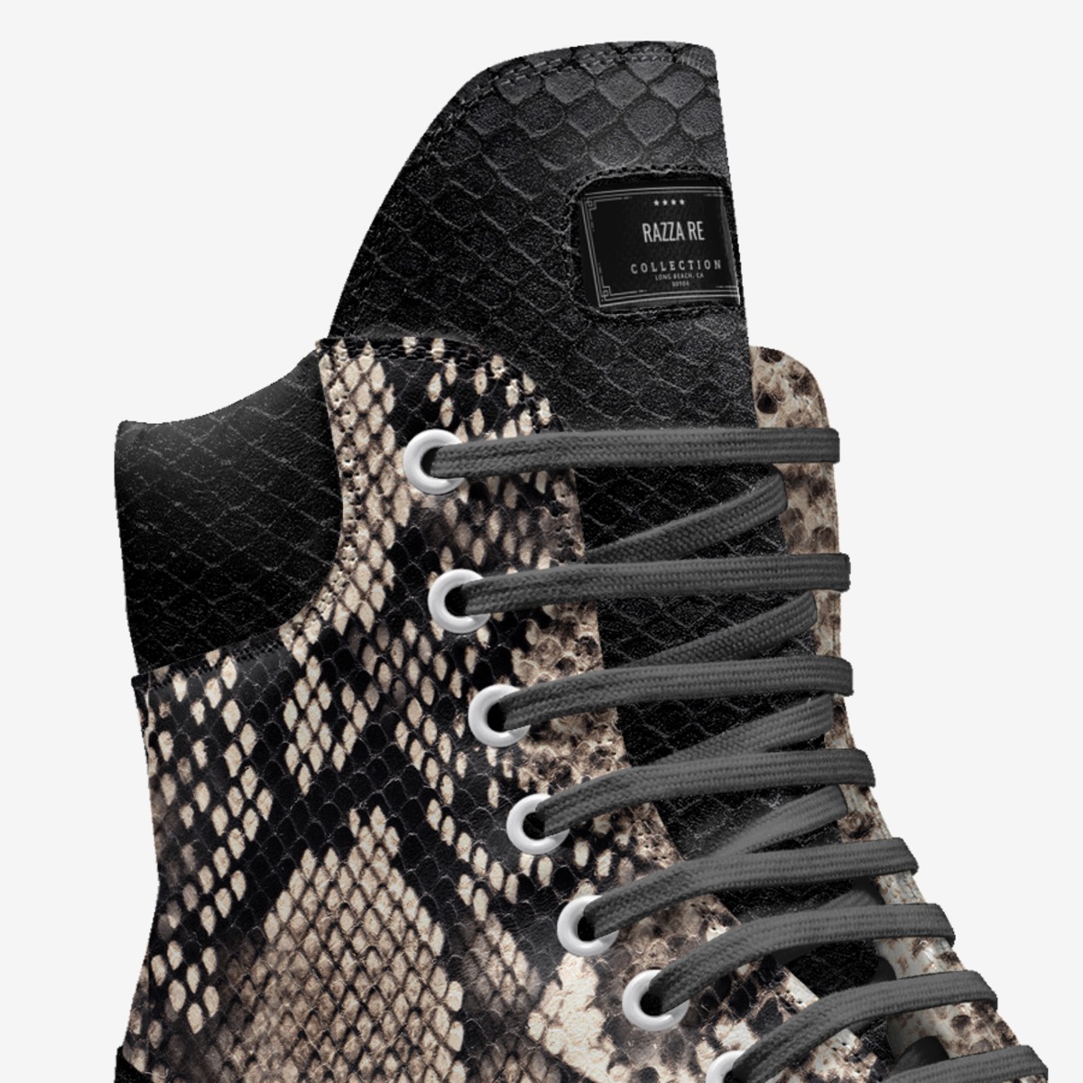 Razza Re custom made in Italy shoes by Rich King | Detail view