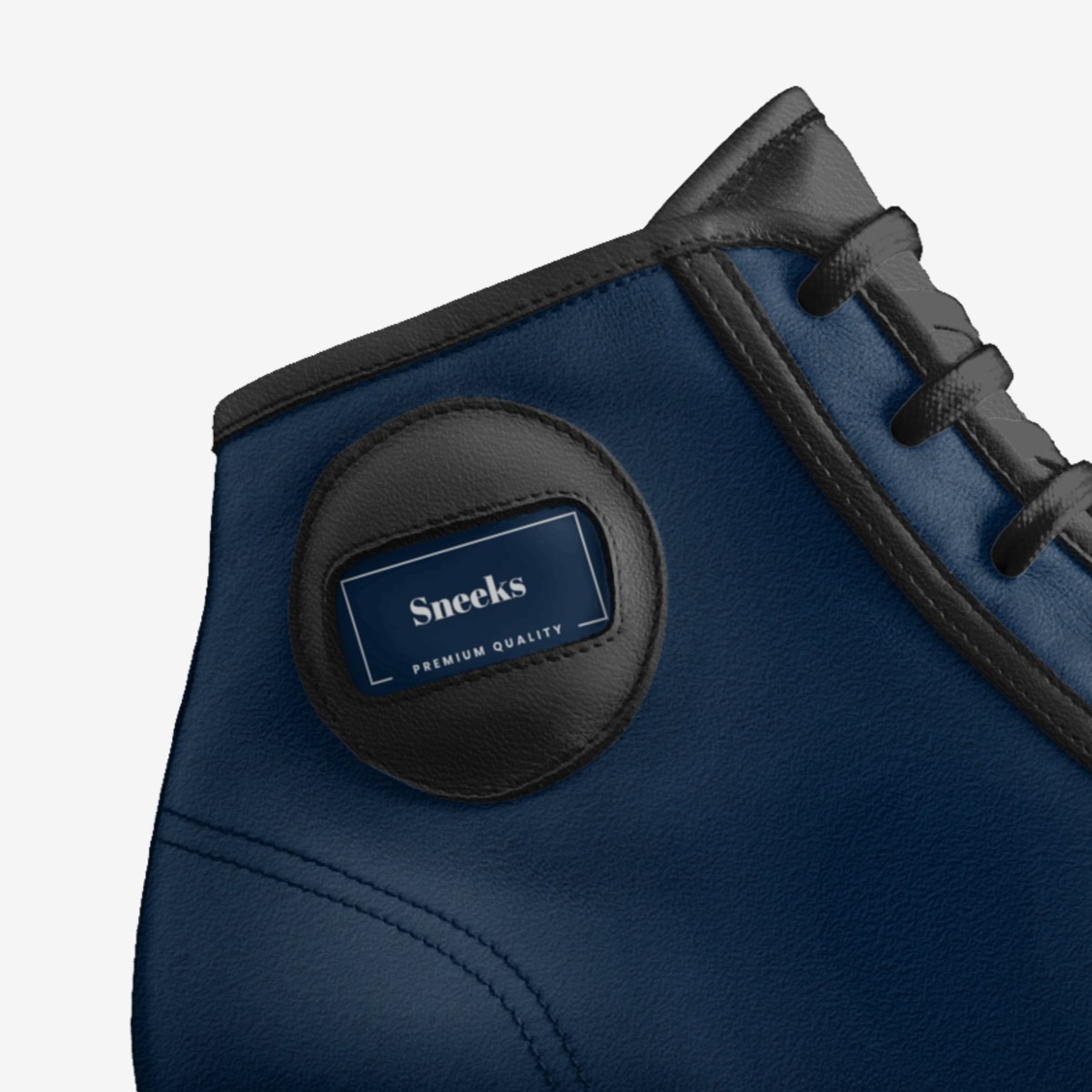 Sneeks  custom made in Italy shoes by Joseph Lane | Detail view