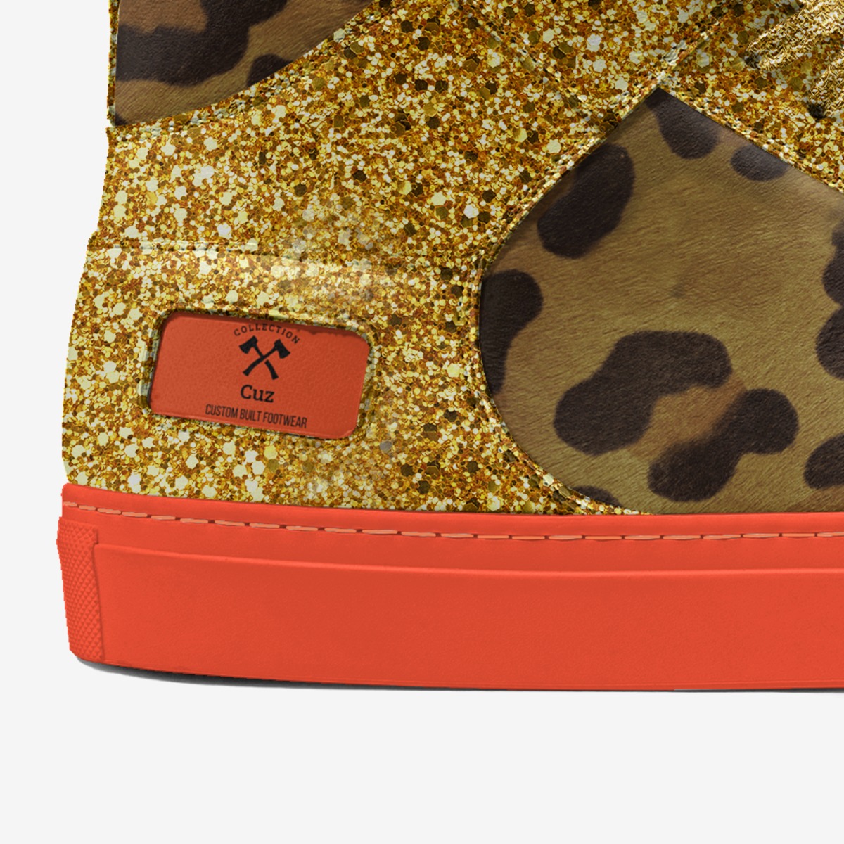 Cuz custom made in Italy shoes by Rodney Wilson | Detail view