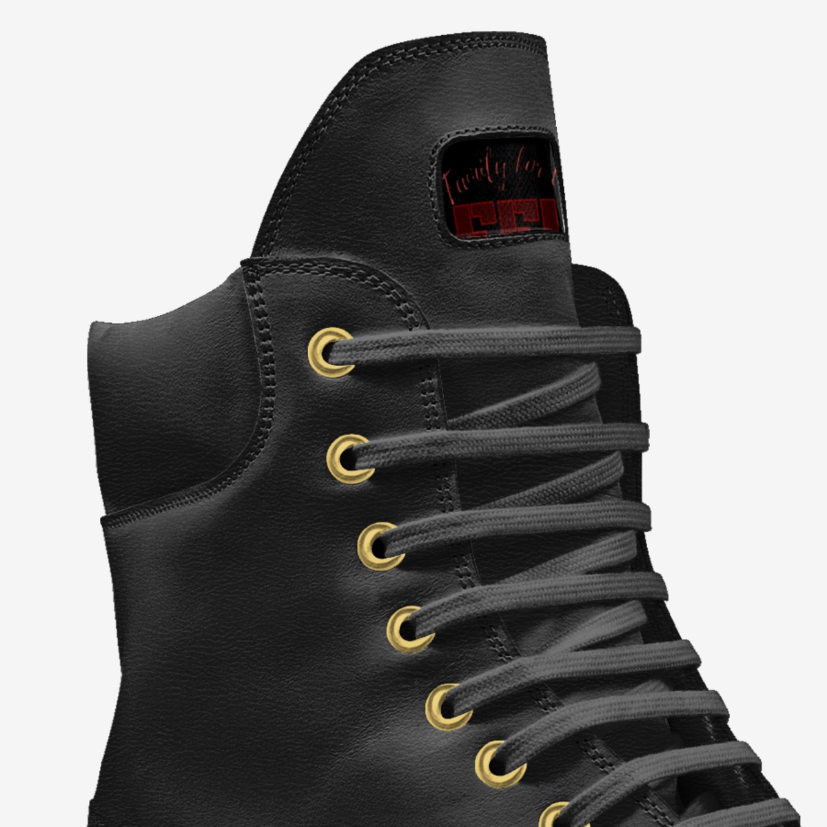 FFL custom made in Italy shoes by Samanthia Joseph | Detail view