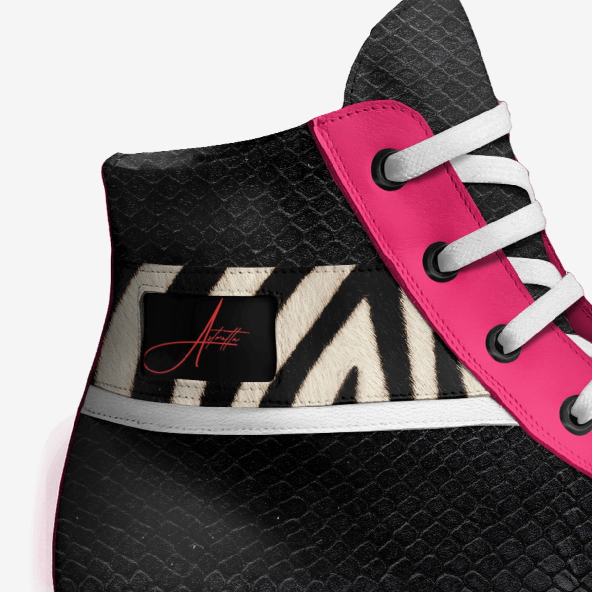 Luxe Lifter 2 custom made in Italy shoes by Tiffany Guido | Detail view