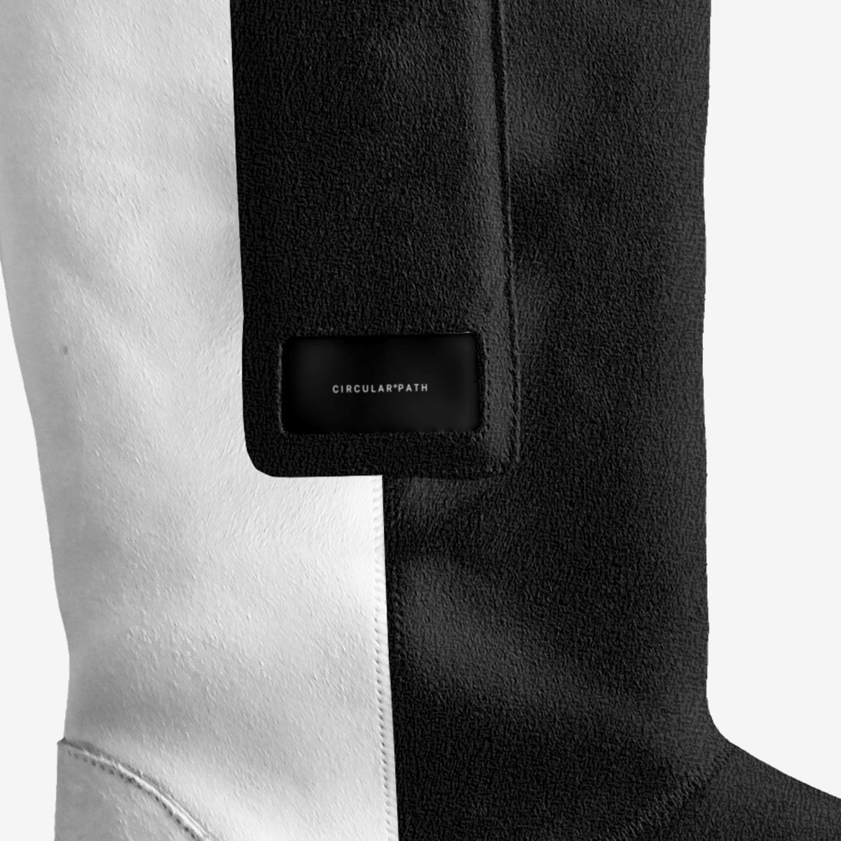 CIRCULAR PATH custom made in Italy shoes by Amanda Murray | Detail view