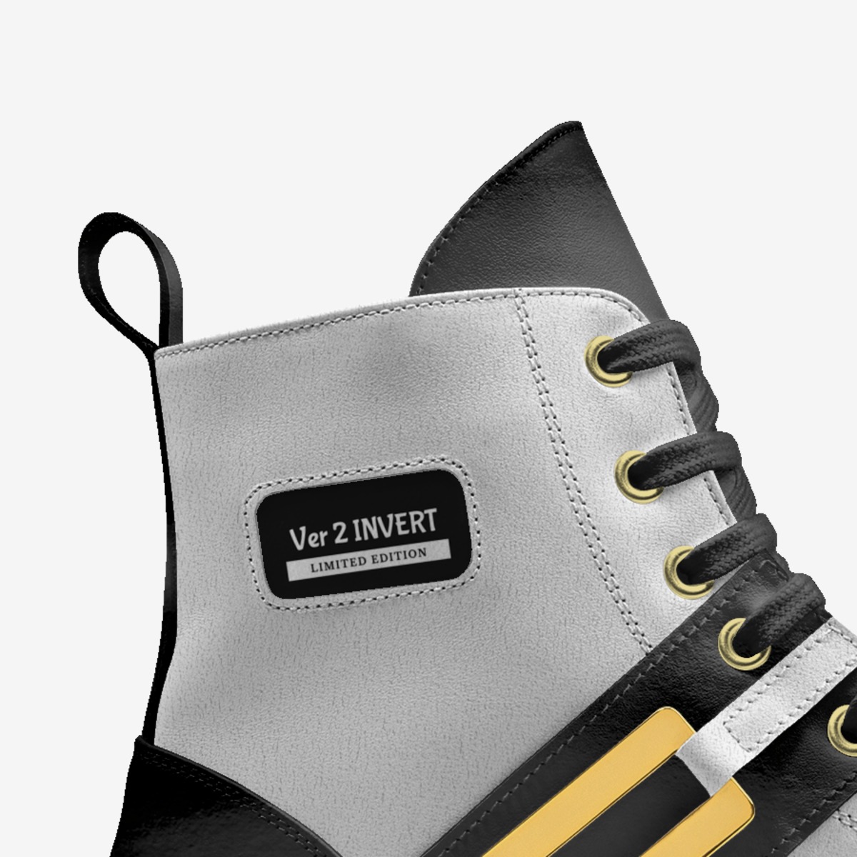 Ver 2 INVERT custom made in Italy shoes by Aiden Malaczewski | Detail view