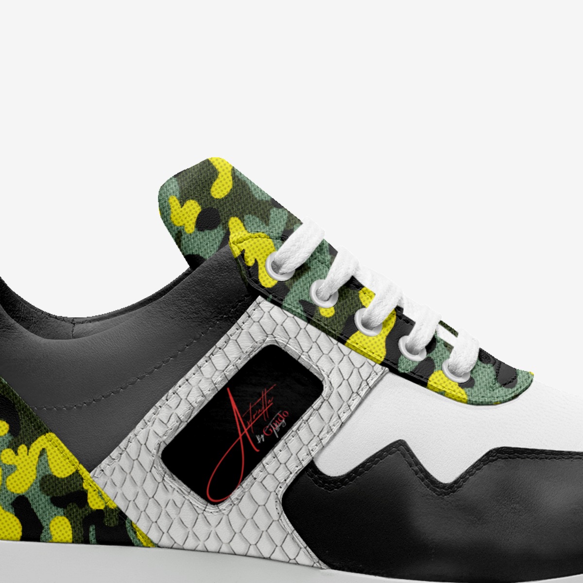 Astratta 20.08 custom made in Italy shoes by Tiffany Guido | Detail view
