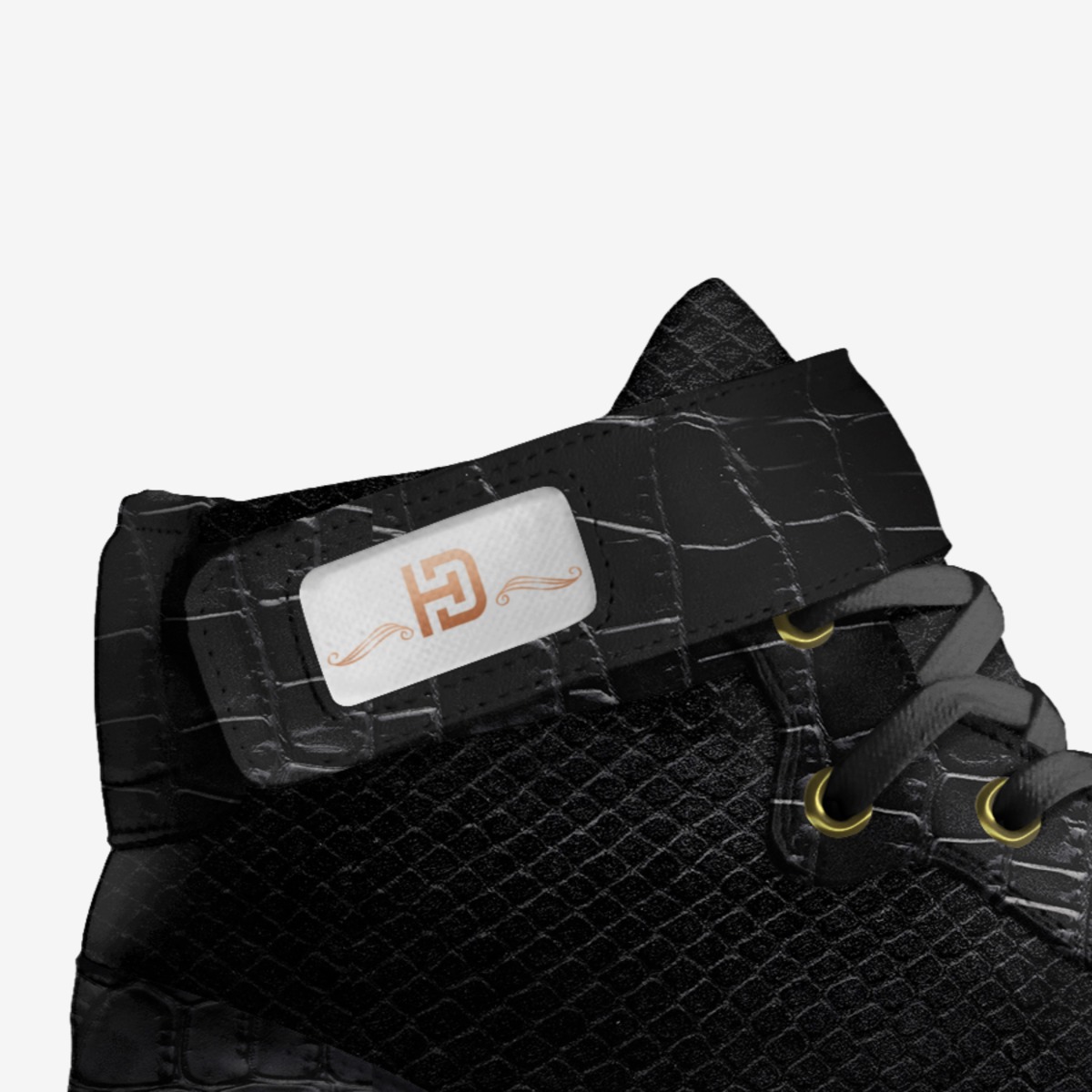 Luxury Noir by HOD custom made in Italy shoes by Jonathan Ellison | Detail view