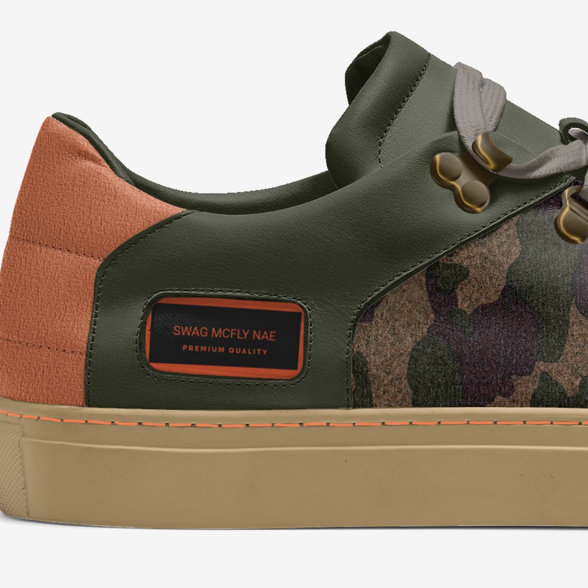 Swag McFly NAE  custom made in Italy shoes by Rechard R Newman | Detail view