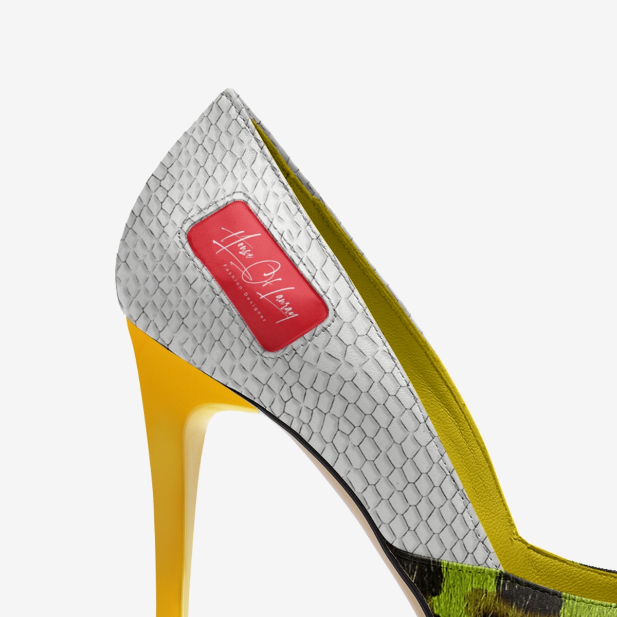 Ann Nubia  custom made in Italy shoes by Colette Bates | Detail view